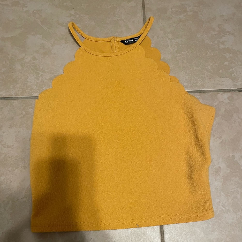 Girls gold blouse